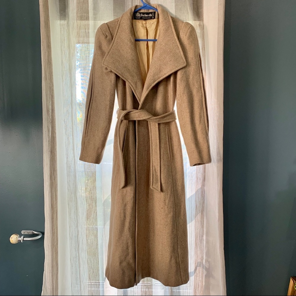Camel Wool Trench Coat *Vintage*